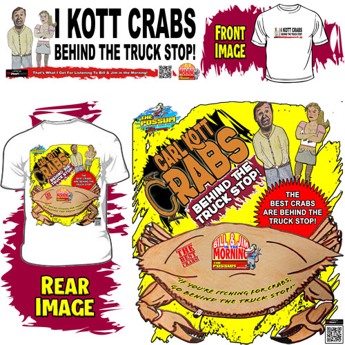 Carl Kott Crabs Tee